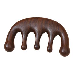 檀木按摩梳头部经络梳子头疗按摩男女经脉专业刮痧头皮疏通防脱发