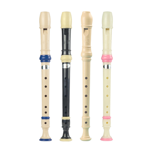 齐美竖笛8孔德式G高音C调英式B八孔牧童笛儿童初学学校教学笛子