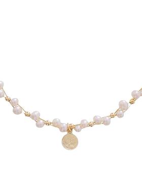 珍珠款复古轻奢气质高级感项链