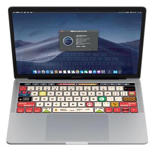 原色工场适用于MacBookProM4彩绘膜air13pro14air15pro16超薄硅胶键盘膜防水防尘防泼溅抗磨损全覆盖男生系列