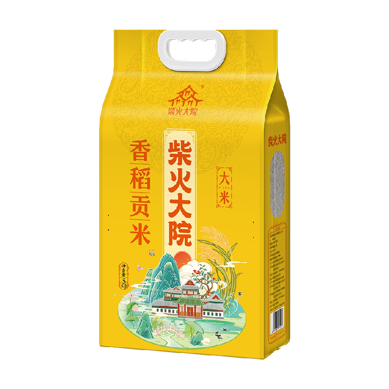 柴火大院香稻贡大米东北大米软糯寿司饭团用米一年一季