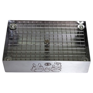 升级款SNOW宠物304不锈钢龙猫厕所尿盆防掀网防拖动高颜值超耐用