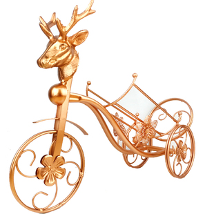 欧式创意红酒架酒柜装饰品摆件红酒架展示客厅简易时尚葡萄酒架子