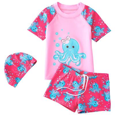 儿童泳衣女童分体连体学生