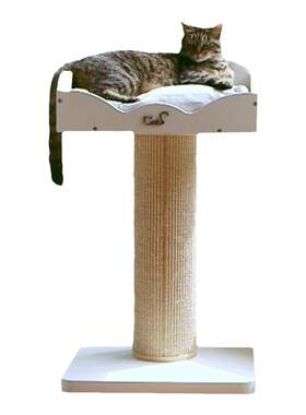 cats猫咪家具床窗木制剑麻抓柱