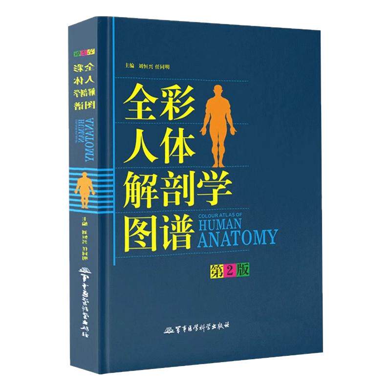 人体解剖学图谱全彩刨速记医