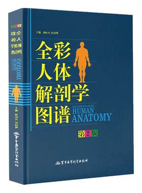 人体解剖学图谱全彩刨速记医