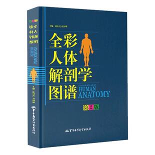 人体解剖彩色学图谱彩色全彩人体解剖学图谱人体医学实用局部运动解剖图谱神经系统解剖图谱实物标本奈特医学彩色图谱图册书籍
