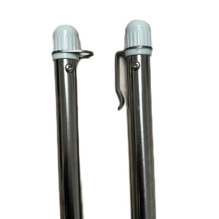 升旗杆配件全套挂旗杆国旗固定杆红旗升降杆不锈钢挂杆A直径22mm