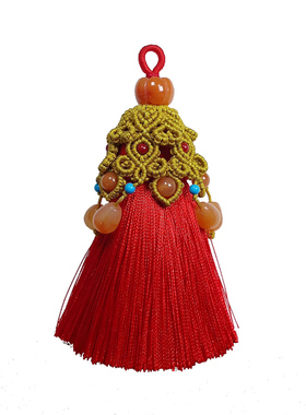 文玩手持包挂饰本命年防脱丝流苏