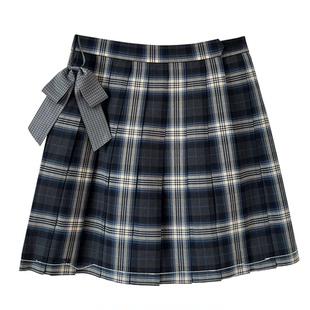 中牌制服馆 百川毛料校供感JK制服格裙短裙百褶裙学院风半身裙