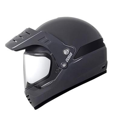 GSB碳纤维摩托车复古头盔男女