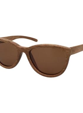 墨镜时尚风框架茶色偏光太阳眼镜