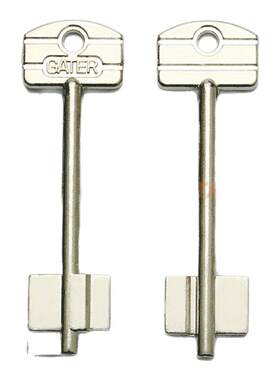 GATER钥匙胚 JIADE老款一代家德钥匙胚 老式叶片型钥匙胚GIGA KEY