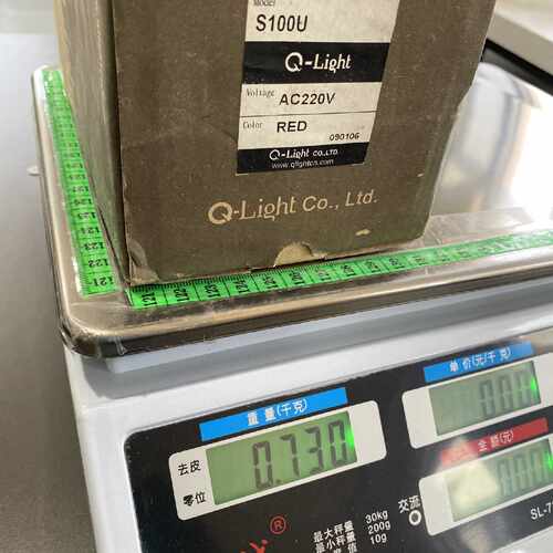 议价Qlight可莱特单色警示灯指示灯S100UAC220VRED警报灯