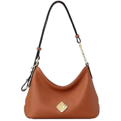 Fion/菲安妮真皮托特包时尚通勤新款女包包软通勤单肩斜挎包