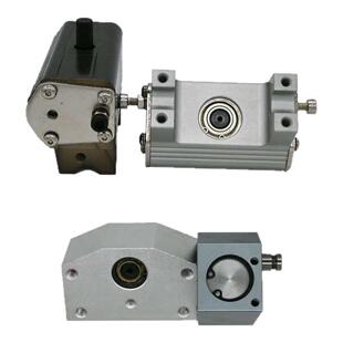 机械手斜臂爪旋组夹具旋转气缸TX-90°180° BY-90°圆轴插销反转