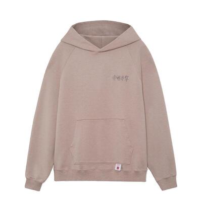 李宁户外男女同款连帽刺绣卫衣