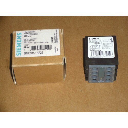 议价原装正品西门子接触器辅助触点3RH6911-1HA22 S00/S0 2NO2NC