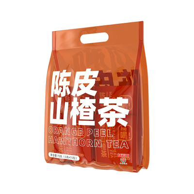 陈皮山楂茶清爽解腻组合花茶