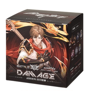 【阅文好物】全职高手 战损系列双闪徽章镭射票盲盒桌垫叶修周边