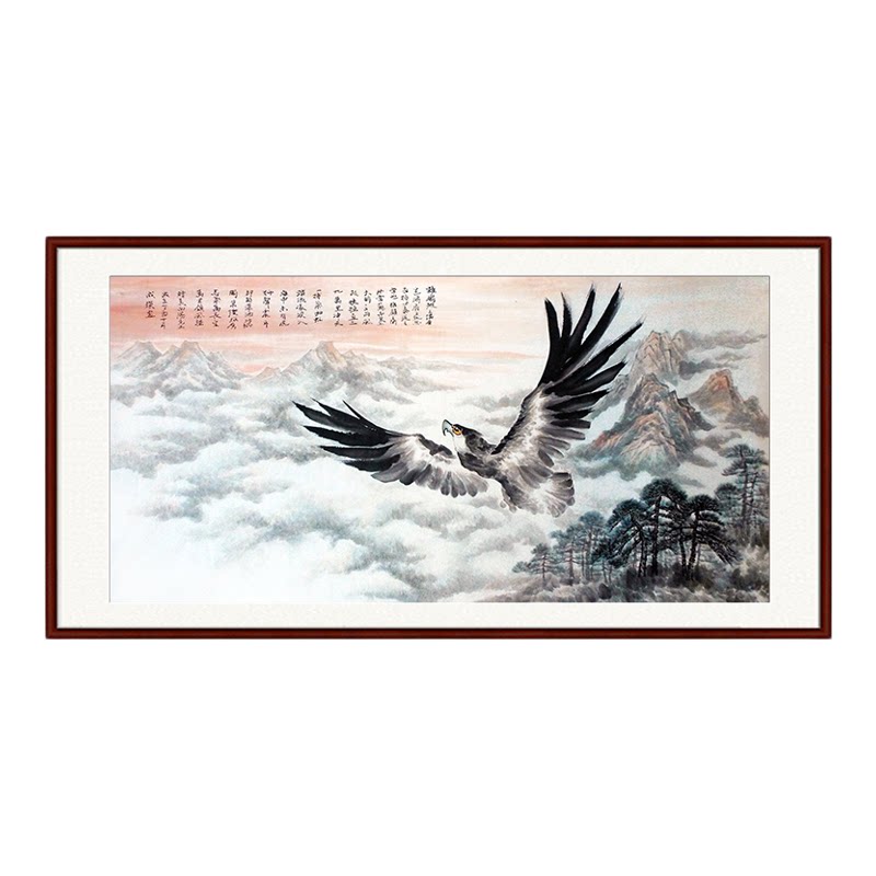 专业纯手绘国画水墨画写意画装饰