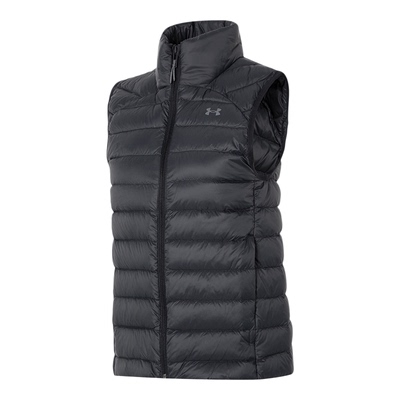 安德玛（Under Armour）女装羽绒马甲 25冬季新款运动服跑步锻炼