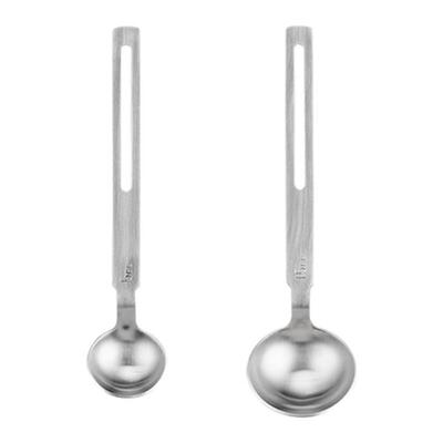 onlycook长柄304不锈钢计量勺