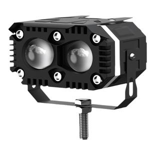 电动摩托车灯改装外置超亮12v60V三轮电瓶车强光LED大灯铺路射灯