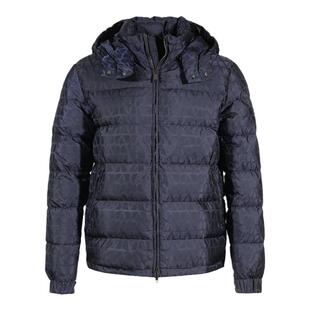 【甄品精选】VALENTINO 男士V标志鹅绒连帽羽绒服夹克 3CNA31 9VF