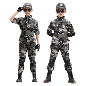 儿童迷彩服套装男童特种兵特警服