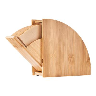 手冲咖啡过滤纸收纳盒圆形 V60扇形 意式咖啡58 54 51通用滤纸盒