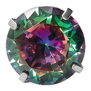 钛研社｜F136植入级养耳洞钛合金耳钉锆石钻头插入式插针款替换头