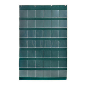 儿童启蒙识字字卡收纳挂袋牛津布幼儿早教闪卡单词卡片收纳袋挂墙