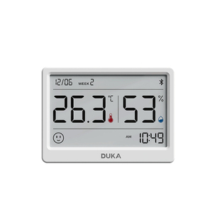 杜克米家电子温湿度计TH2高精度智能水墨屏3家用婴儿房室内温度计