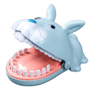 咬手指动物男孩小女孩创意恶搞整蛊儿童解压减压神器网红爆款玩具