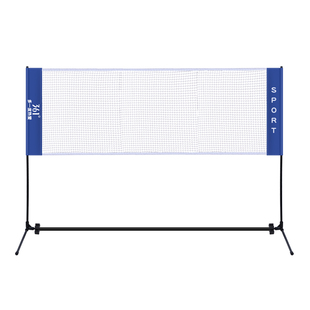 361羽毛球网架便携式室外室内家用简易 比赛中拦网羽毛球网标准网