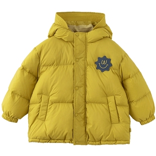 【新年】papa爬爬冬季儿童羽绒服男女童加厚锁温保暖防风羽绒外套