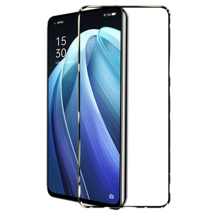 创霸适用opporeno8pro钢化膜reno8手机膜oppo全屏por+十抗蓝光全包边全胶保护贴膜reon高清玻璃防摔爆防指纹