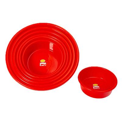 珠江牌塑料盆大红盆洗脸盆洗澡盆