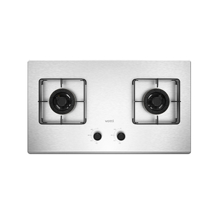 华帝不锈钢燃气灶i10316A煤气灶双灶家用灶具大火力天然气炉灶台