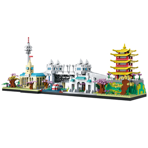 武汉城市天际线拼装积木