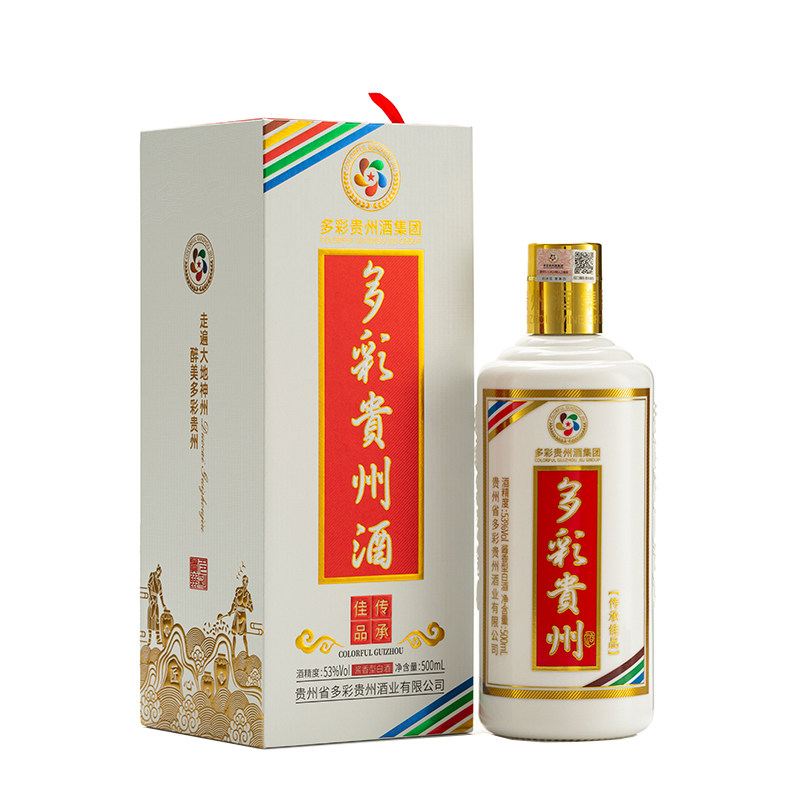 坤沙纯粮食53度礼盒多彩贵州酒