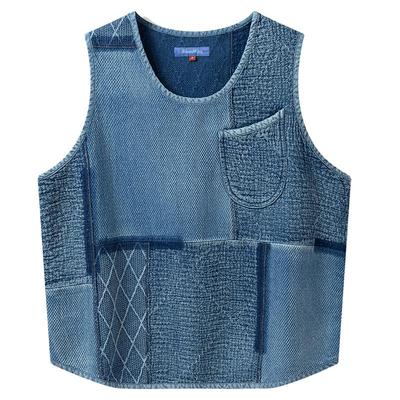 DANIELKATE全棉刺子马甲背心