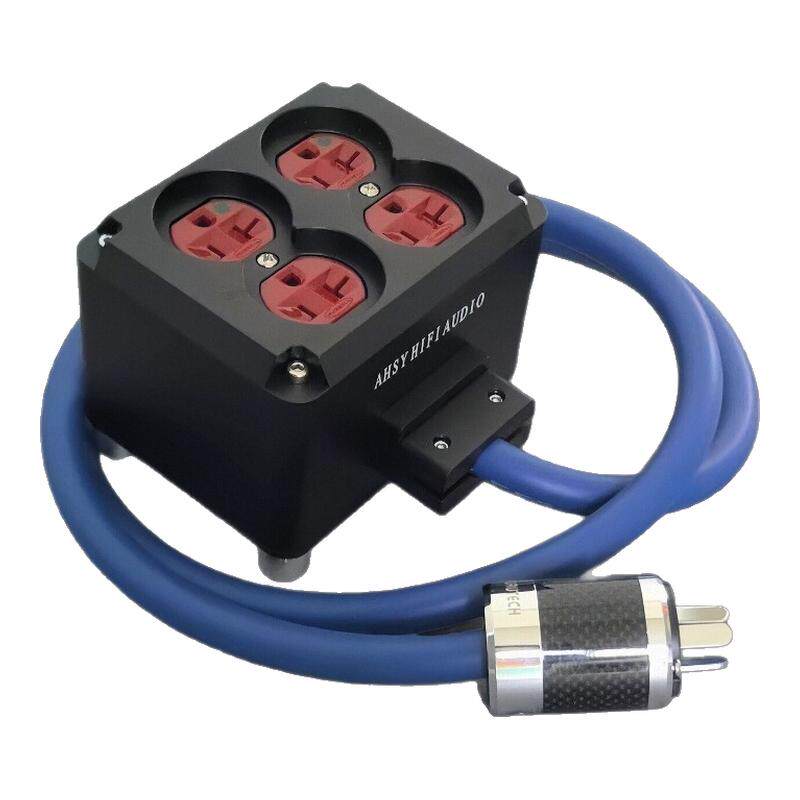发烧荷宝Hubbell医用级8300核磁版美标20A插座古河hifi电源线排插