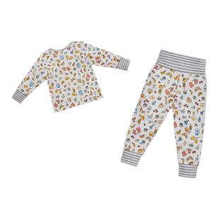 lovetodream儿童睡衣男女宝宝纯棉家居服中小童春秋保暖居家睡衣