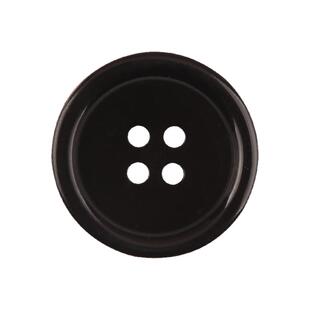 高档西装裤子大衣小黑纽扣工作服圆形四眼上衣衬衫纽扣扣子黑色女