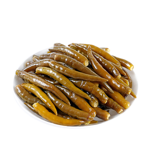 腌制小尖椒辣椒皖北特产咸菜新鲜野山椒泡椒包装农家自制下饭菜