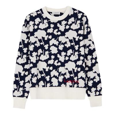 LANVIN浪凡绵羊毛套头针织衫