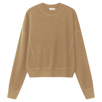 STELLAM女装KA纯羊毛圆领卫衣女士上衣